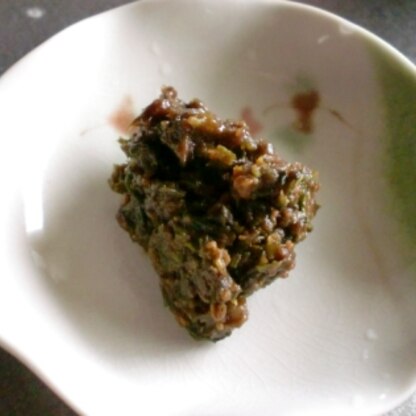 レシピ、ありがとうございました。

天ぷらにした残りで作ったので少量でしたが、おいしくできました。